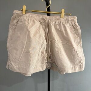 Urban Outfitters Standard Cloth Neutral Drawstring Swim Shorts